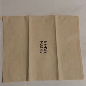 Eileen Fisher dust bag. 14” c 11-1/2”. New! Excellent!